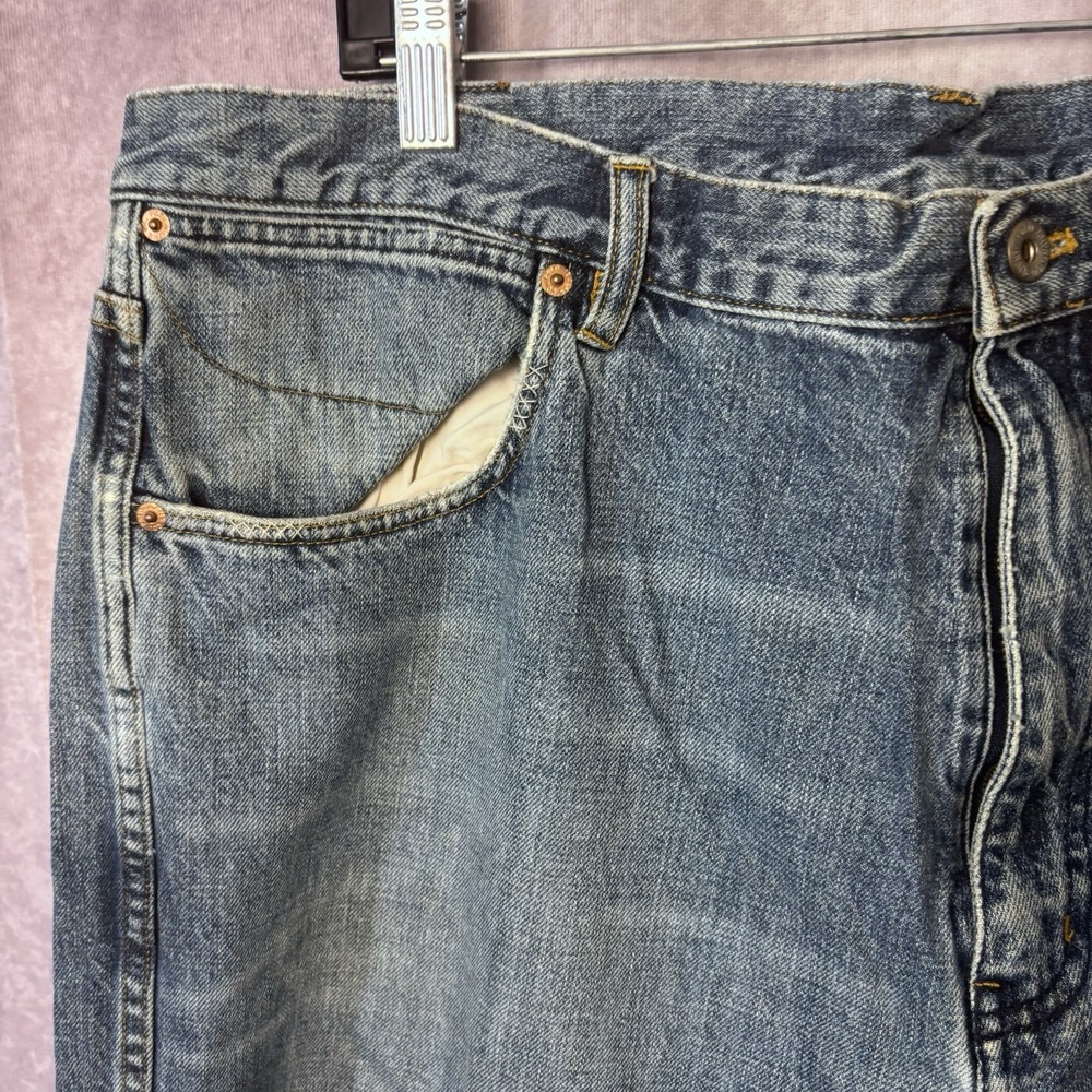 Polo Ralph‎ Lauren Men's 40x32 Patchwork Distressed Denim Y2K - Picture 10 of 12